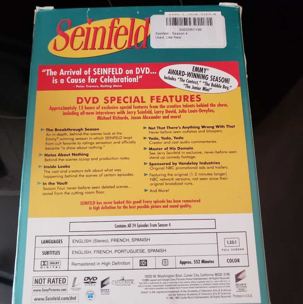Seinfeld DVD - Picture 4 of 9